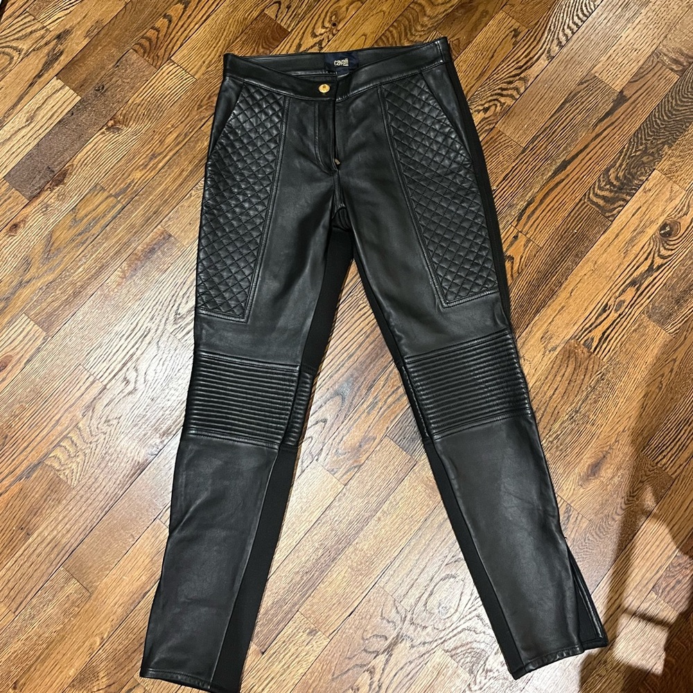 Biker pants Cavalli Class